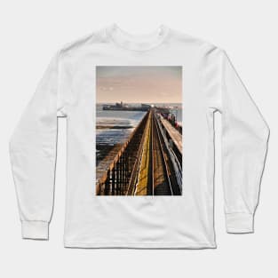 Southend on Sea Pier Essex England Long Sleeve T-Shirt